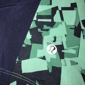 LuLu Lemon GeoPattern Athletic Shorts